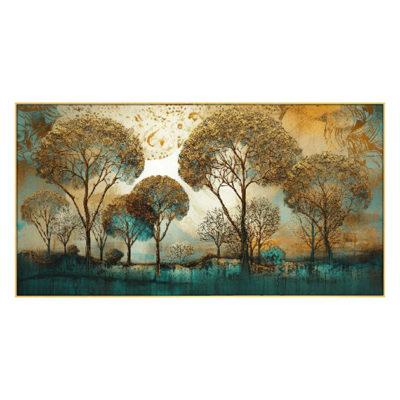 Buy Golden Luna Wall Painting Wall Art & Paintings from Vaaree