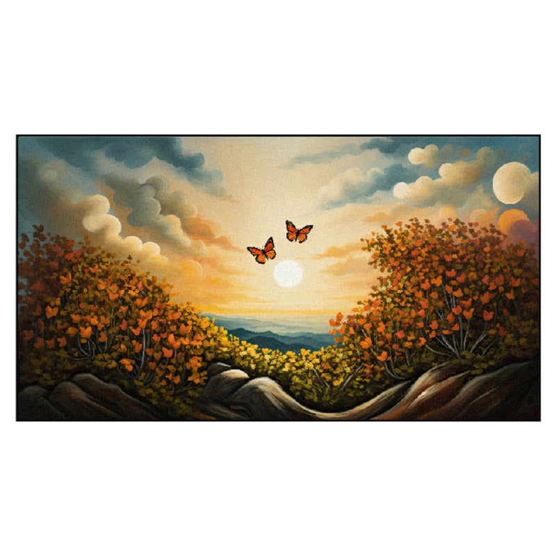 Buy Dawn Flutter Wall Painting Wall Art & Paintings from Vaaree