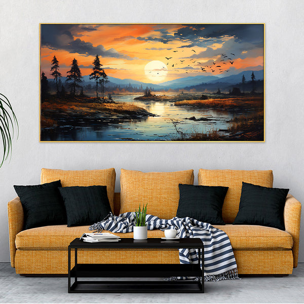 Buy Moment Of Silence Wall Painting Wall Art & Paintings from Vaaree