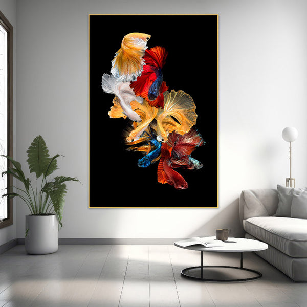 Buy Color Gleam Black Wall Painting Wall Art & Paintings from Vaaree