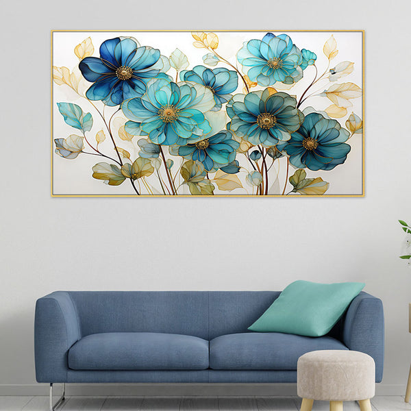 Buy Mica Flower Wall Painting Wall Art & Paintings from Vaaree