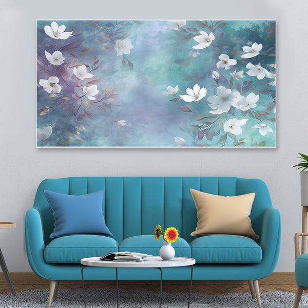 Buy Daisy Mist Floral Wall Painting Wall Art & Paintings from Vaaree