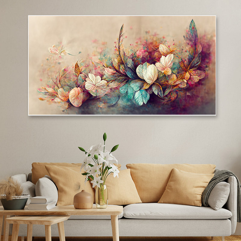 Buy Amago Flower Floral Wall Painting Wall Art & Paintings from Vaaree