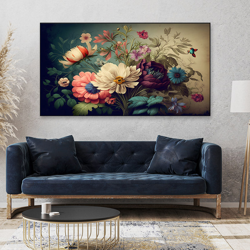 Buy Flower Scent Floral Wall Painting Wall Art & Paintings from Vaaree