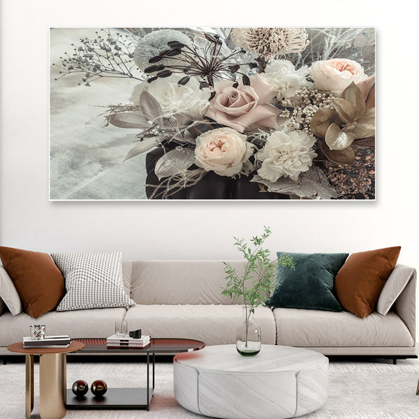 Buy Muted Magna Floral Wall Painting Wall Art & Paintings from Vaaree