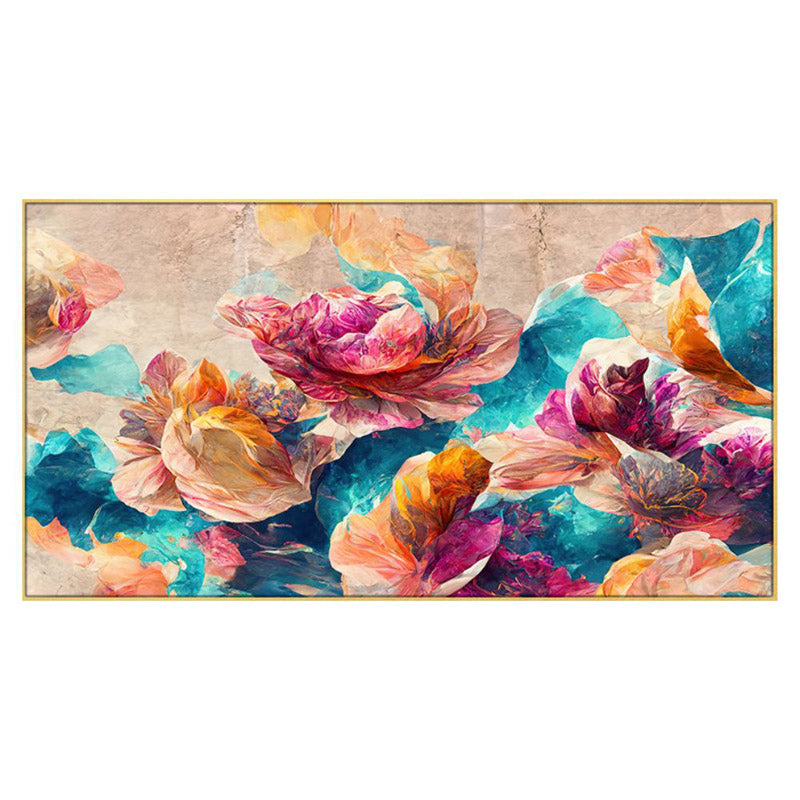 Buy Subtle Shades Floral Wall Painting Wall Art & Paintings from Vaaree