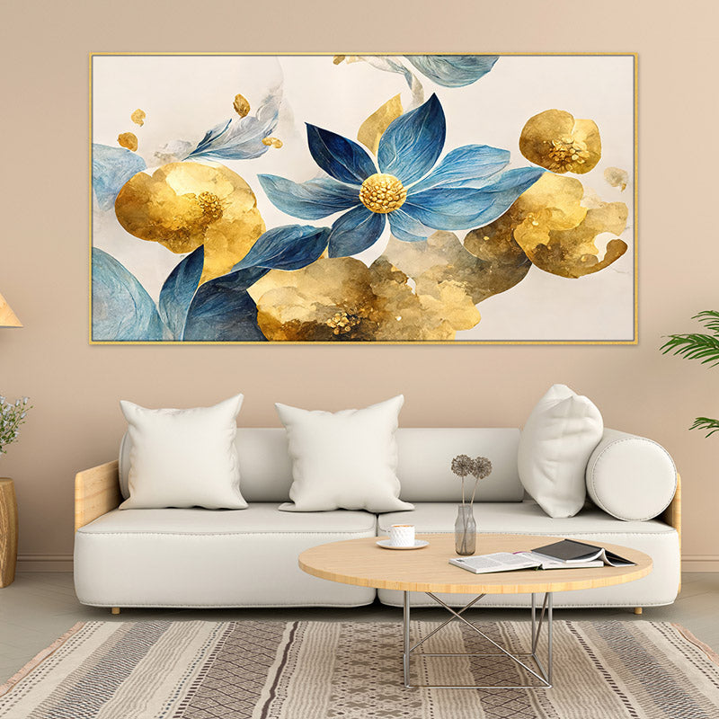 Buy Ovila Floral Wall Painting Wall Art & Paintings from Vaaree