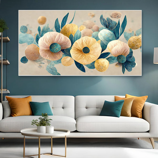 Buy Miansa Floral Wall Painting Wall Art & Paintings from Vaaree