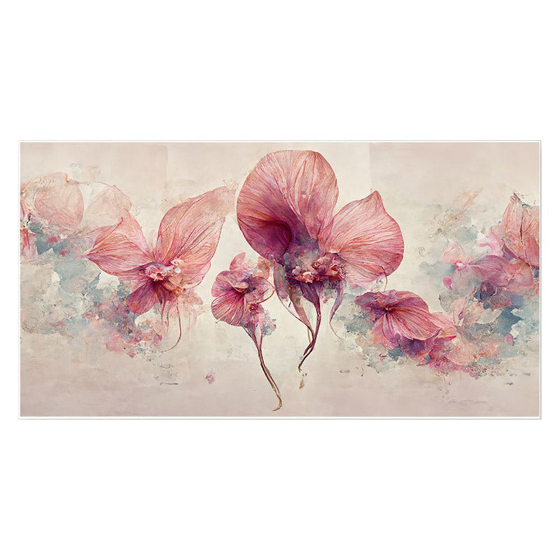 Buy Orchid Chroma Floral Wall Painting Wall Art & Paintings from Vaaree