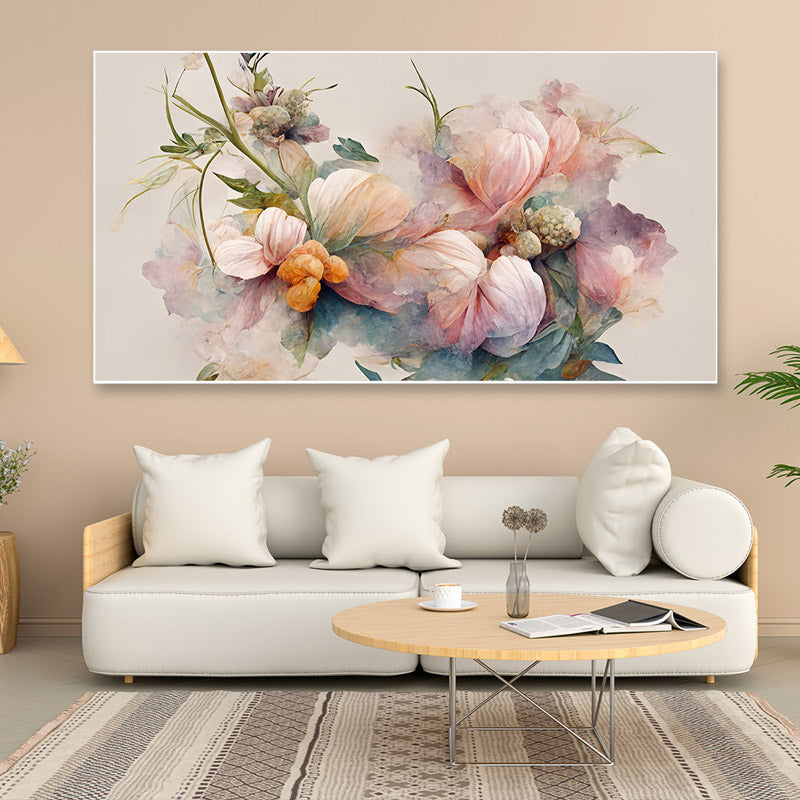 Buy Abstract Floral Blur Wall Painting Wall Art & Paintings from Vaaree