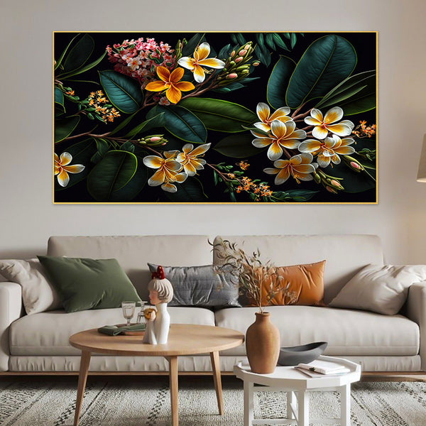 Buy Alsonia Jungle Floral Wall Painting Wall Art & Paintings from Vaaree