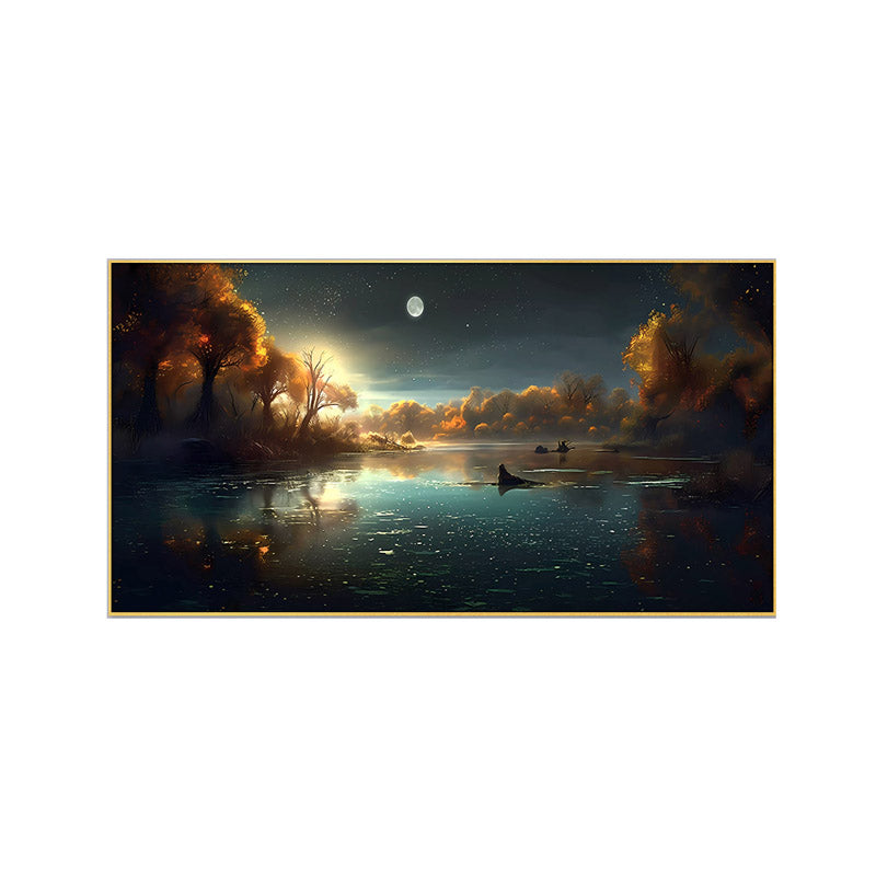 Buy Windara Lake Wall Painting Wall Art & Paintings from Vaaree