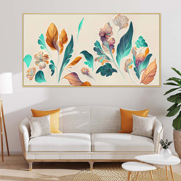 Buy Filasia Floral Wall Painting Wall Art & Paintings from Vaaree