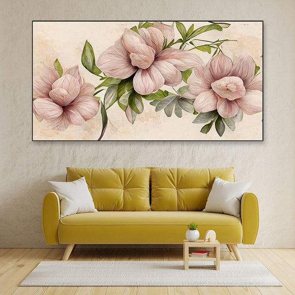 Buy Twila Pastel Floral Wall Painting Wall Art & Paintings from Vaaree