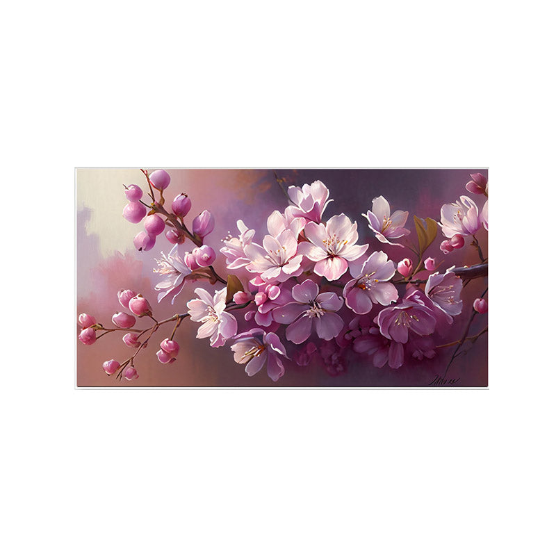 Buy Purple Bunch Floral Wall Painting Wall Art & Paintings from Vaaree