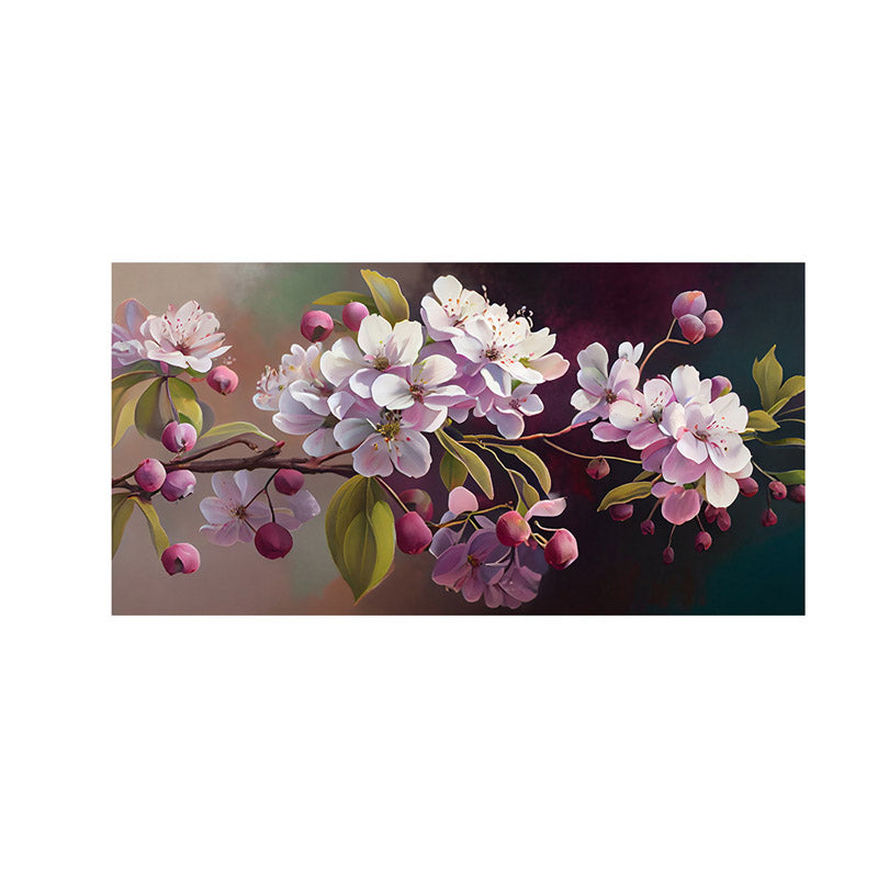 Buy Electra Lavender Floral Wall Painting Wall Art & Paintings from Vaaree