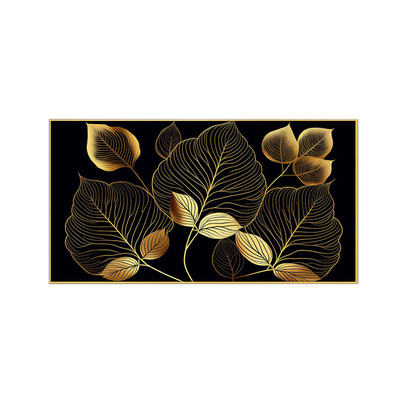 Buy Aphroma Gold Foliage Wall Painting Wall Art & Paintings from Vaaree