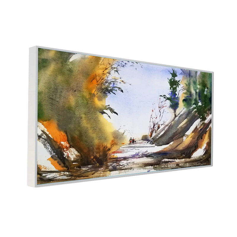 Buy Abstract Path Wall Painting Wall Art & Paintings from Vaaree