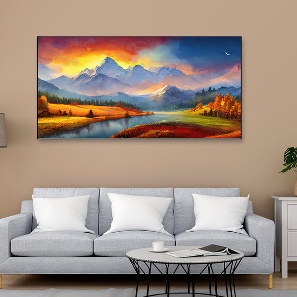 Buy Breeze Bask Wall Painting Wall Art & Paintings from Vaaree