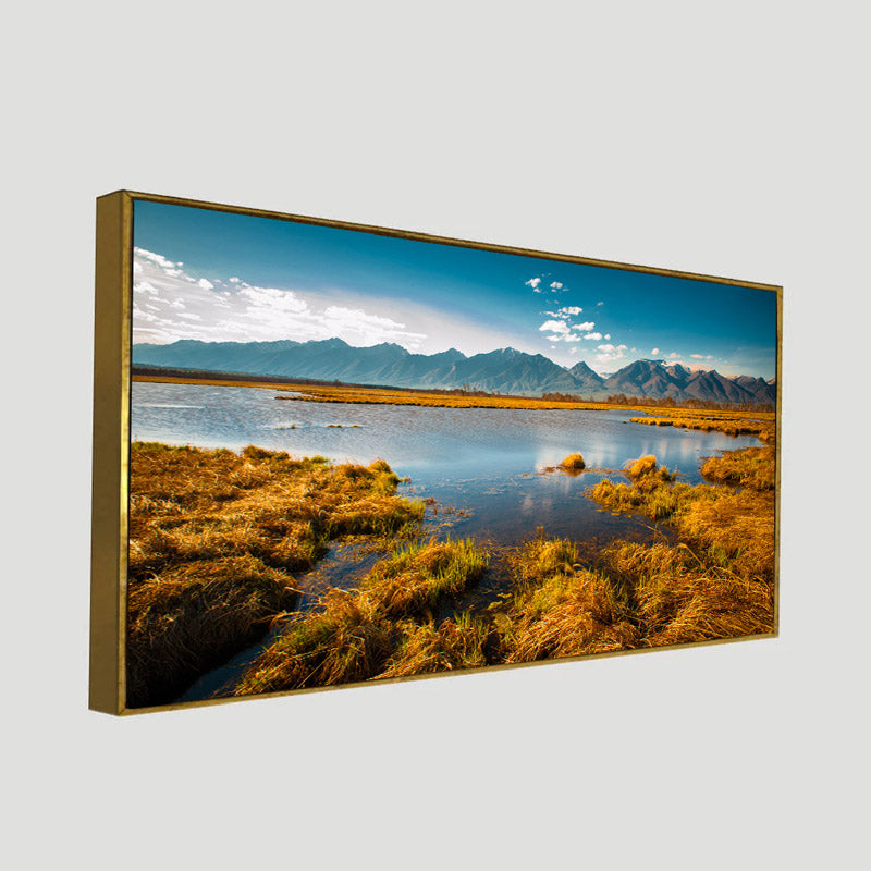 Buy Somehere On Planet Earth Wall Painting Wall Art & Paintings from Vaaree