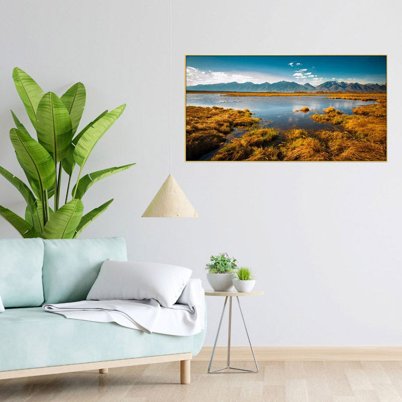 Buy Somehere On Planet Earth Wall Painting Wall Art & Paintings from Vaaree