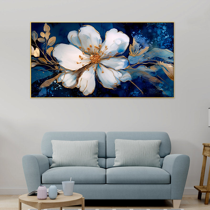 Buy Calyps Floral Wall Painting Wall Art & Paintings from Vaaree