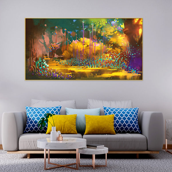 Buy Twilight Jungle Wall Painting Wall Art & Paintings from Vaaree