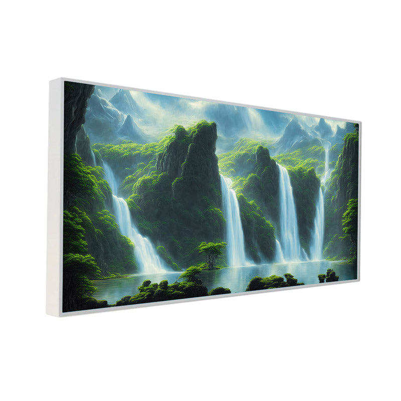 Buy Dreamlike Cascade Wall Painting Wall Art & Paintings from Vaaree