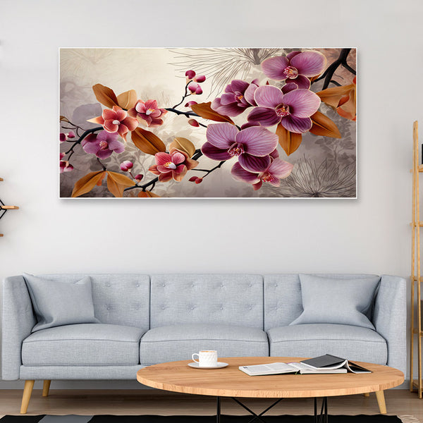 Buy Adeline Flora Wall Painting Wall Art & Paintings from Vaaree