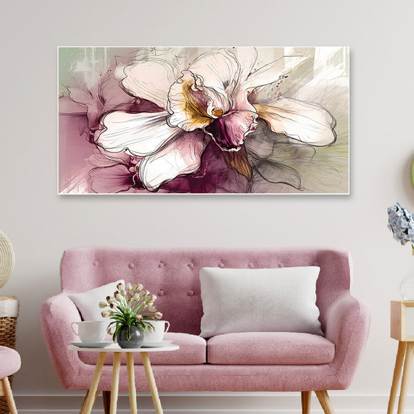 Buy Doris Abstract Flora Wall Painting Wall Art & Paintings from Vaaree