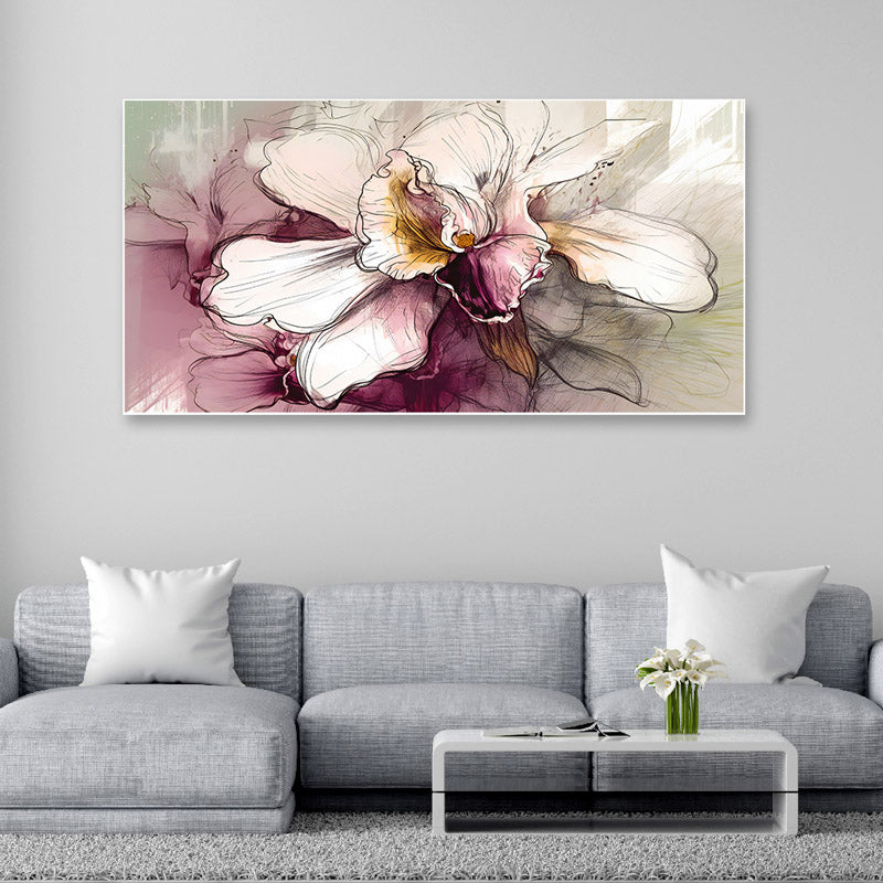 Buy Doris Abstract Flora Wall Painting Wall Art & Paintings from Vaaree