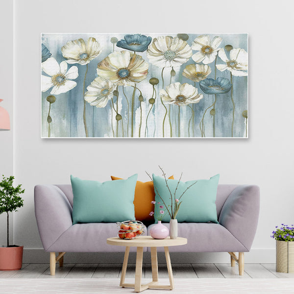 Buy Lamla Blooms Floral Wall Painting Wall Art & Paintings from Vaaree