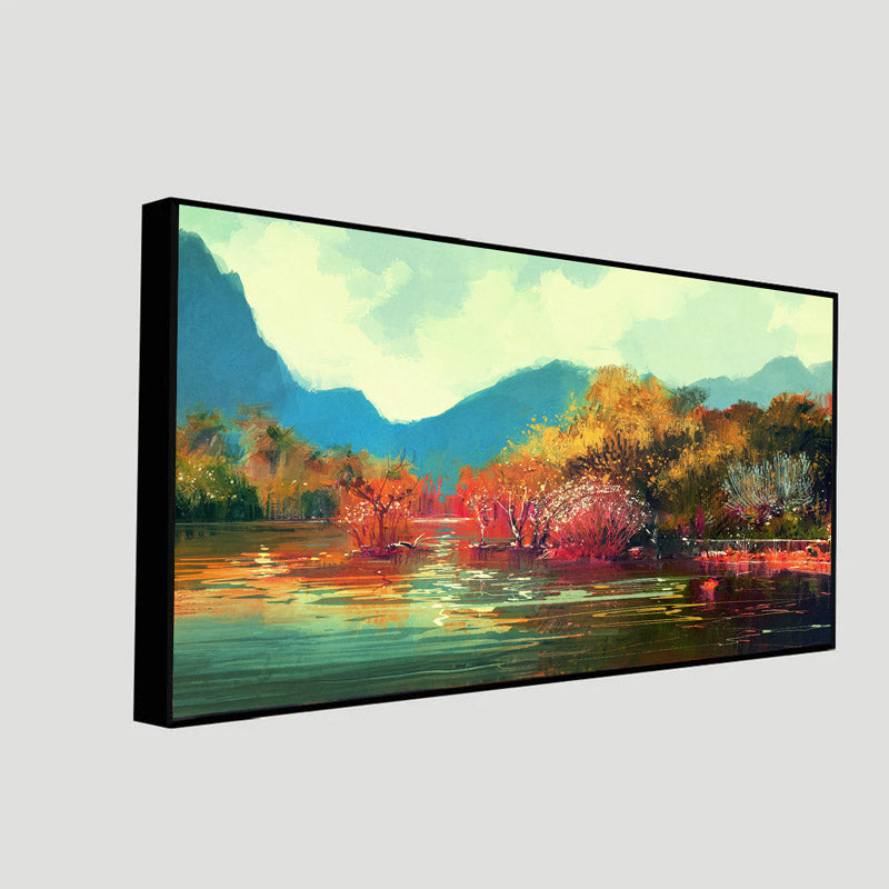 Buy Stunning Scape Wall Painting Wall Art & Paintings from Vaaree