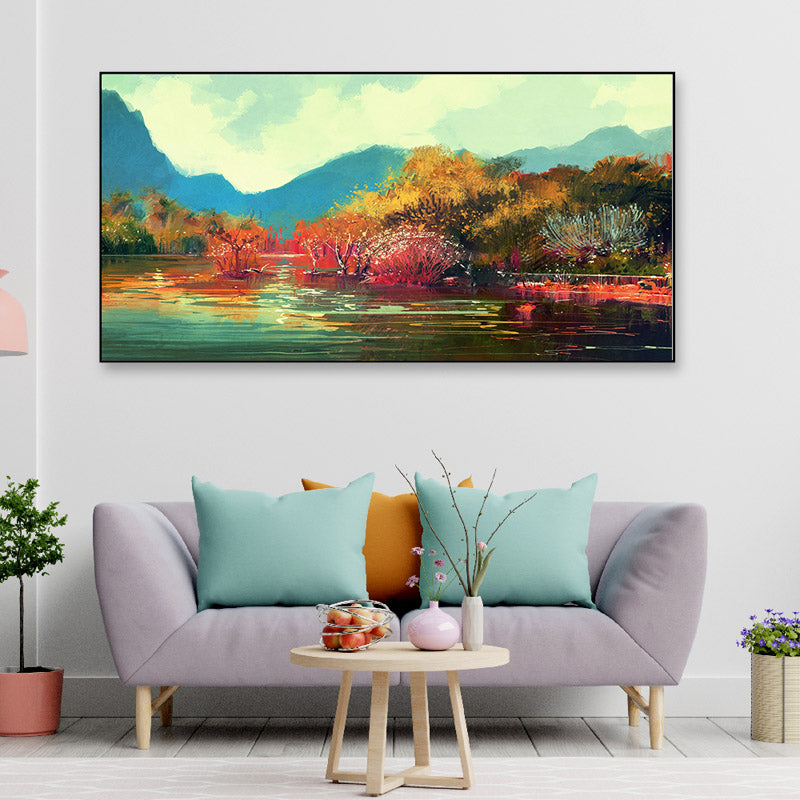 Buy Stunning Scape Wall Painting Wall Art & Paintings from Vaaree