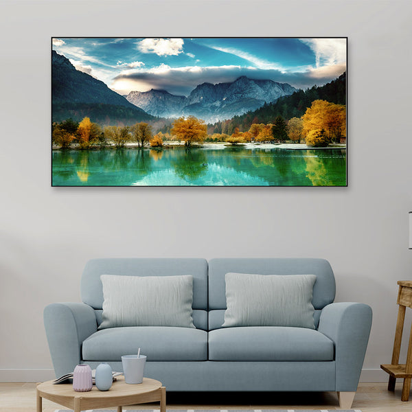 Buy Pristine Panorama Wall Painting Wall Art & Paintings from Vaaree