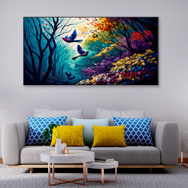 Buy Vivid Vetro Wall Painting Wall Art & Paintings from Vaaree