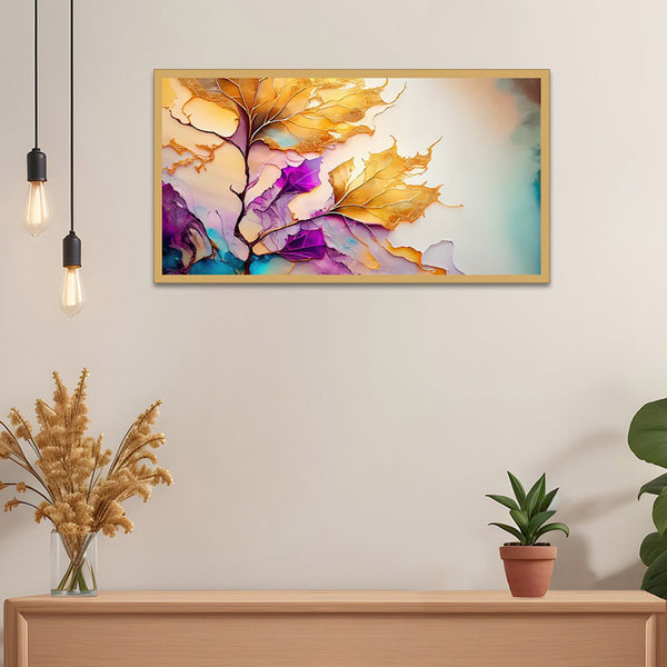 Buy Abstract Autumn Wall Painting Wall Art & Paintings from Vaaree