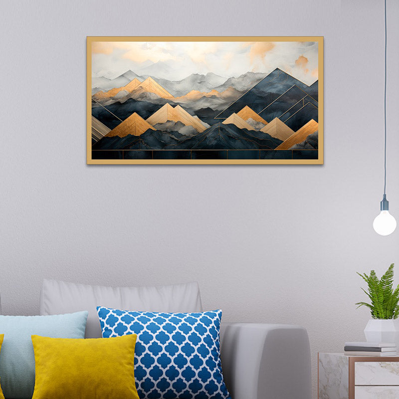 Buy Mountain Enchant Wall Painting Wall Art & Paintings from Vaaree