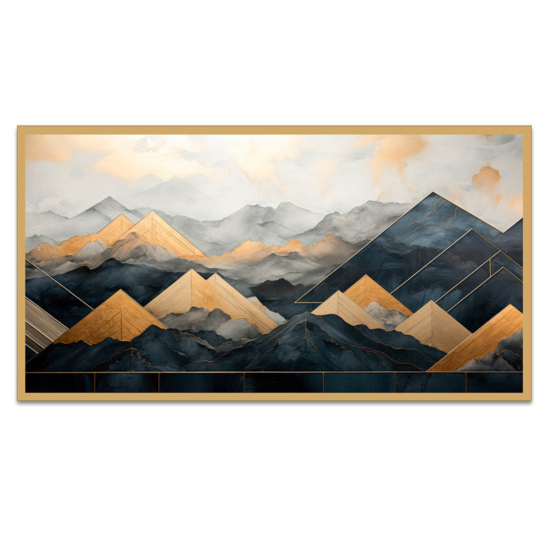 Buy Mountain Enchant Wall Painting Wall Art & Paintings from Vaaree