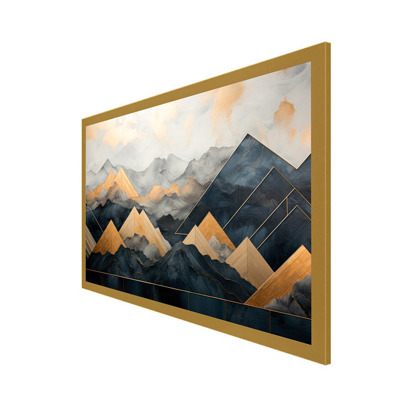 Buy Mountain Enchant Wall Painting Wall Art & Paintings from Vaaree