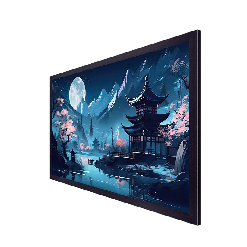 Buy Jovie Japanese Garden Wall Painting Wall Art & Paintings from Vaaree