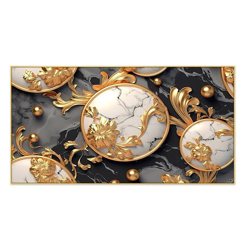 Buy Goldo Pearls Wall Painting With Frame Wall Art & Paintings from Vaaree