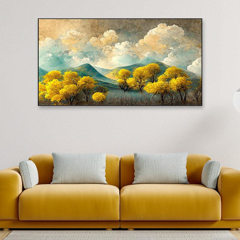 Buy Ecstasy Valley Wall Painting With Frame Wall Art & Paintings from Vaaree