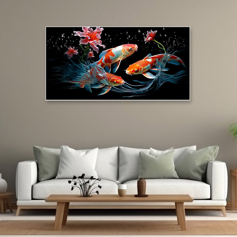 Buy Magical Waters Wall Painting With Frame Wall Art & Paintings from Vaaree