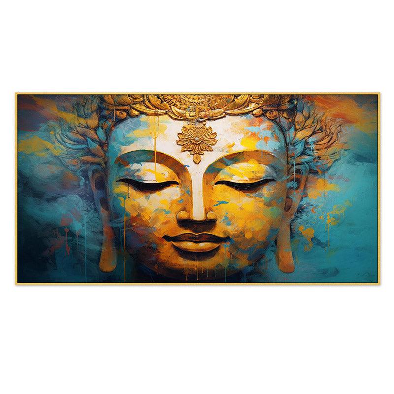 Buy Buddha Vihara Wall Painting With Frame Wall Art & Paintings from Vaaree