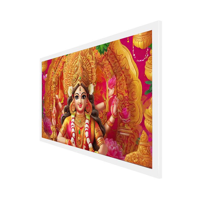 Buy Maata Durga Shakti Wall Painting With Frame Wall Art & Paintings from Vaaree