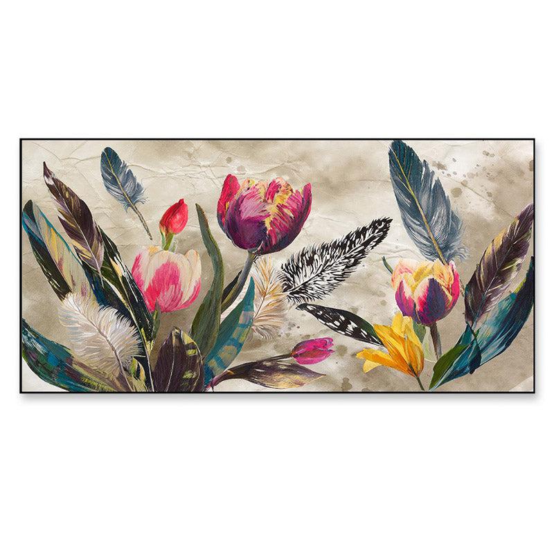 Buy Amella Floral Wall Painting With Frame Wall Art & Paintings from Vaaree