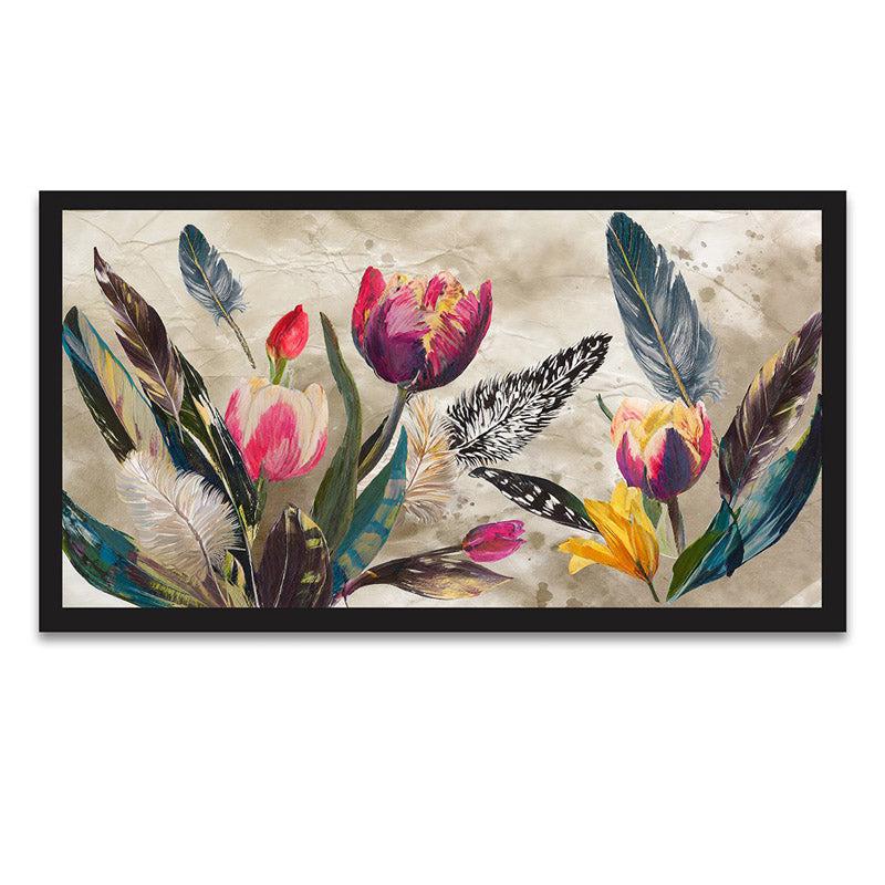 Buy Amella Floral Wall Painting With Frame Wall Art & Paintings from Vaaree