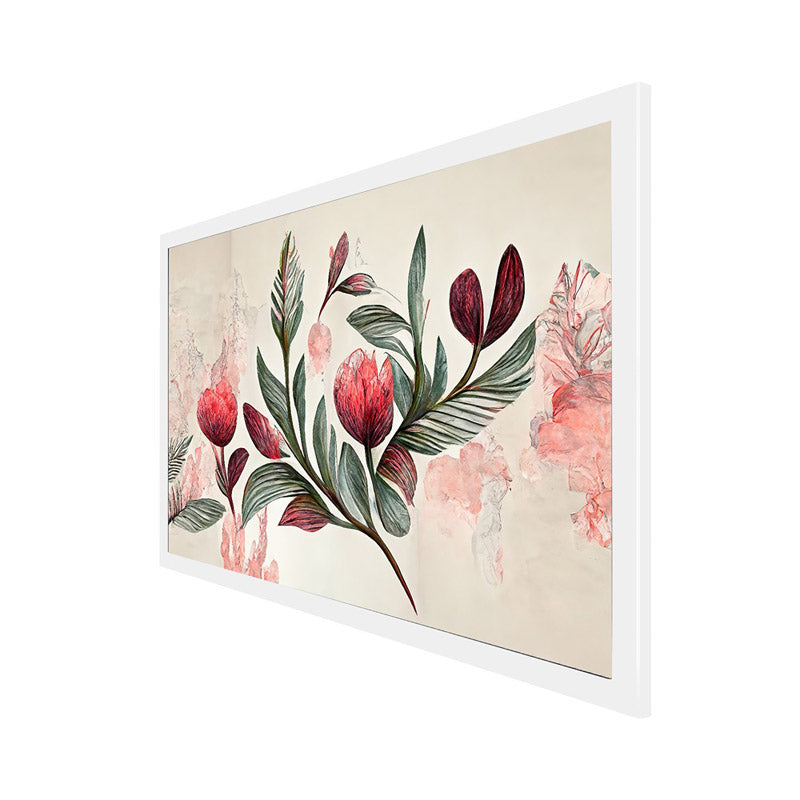 Buy Arelia Floral Wall Painting With Frame Wall Art & Paintings from Vaaree