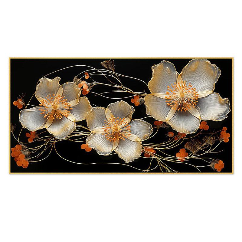 Buy Cauaria Floral Wall Painting With Frame Wall Art & Paintings from Vaaree